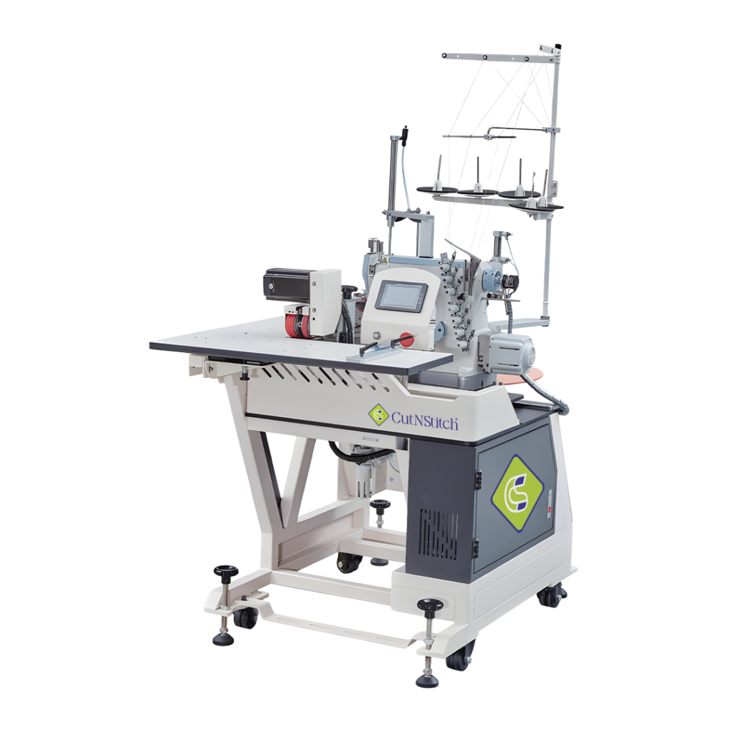 AUTOMATIC BACK POCKET HEMMING UNIT