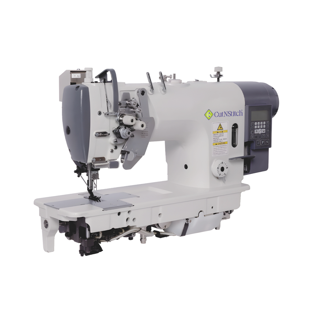 INTERGRATED DOUBLE NEEDLE SEWING MACHINE SMALL HOOKBIG HOOK