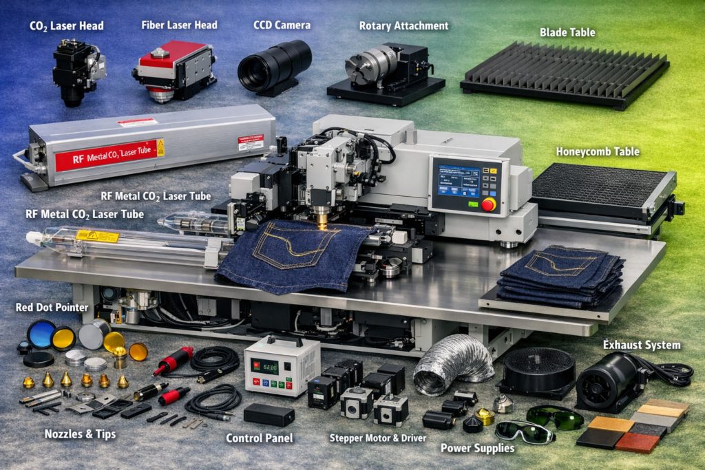 Laser Cutting Machine Accessories